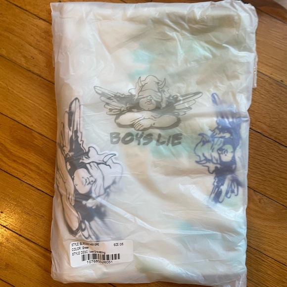 NWT Boys Lie Revolve Tie Dye Drawstring backpack/tote - Picture 5 of 8